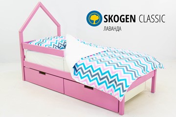Кровать-домик детская мини Skogen лаванда в Туле