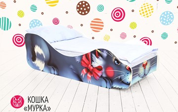 Детская кровать-зверёнок Кошка-Мурка в Туле
