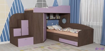 Детская кровать-шкаф Кадет-2, корпус Бодего, фасад Ирис в Туле