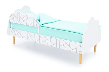 1-спальная детская кровать Stumpa Облако "Мозаика" в Туле