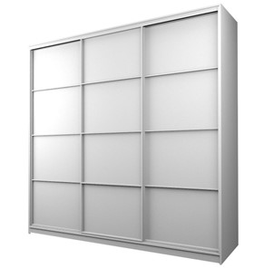 Шкаф 3-х створчатый MAX МШ-23-6-24-111, Профиль Белый/Цвет Белый в Туле