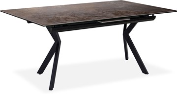 Кухонный раздвижной стол Бордо 3CX 180х95 (Oxide Moro/Графит) в Туле