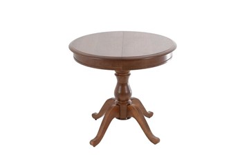 Деревянный стол на кухню Фабрицио-1 Круг 1000, (Тон 4 - Коньяк) Морилка/Эмаль в Туле