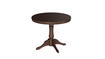 Кухонный круглый стол Орландо Т1, цвет Орех темный (Б-111.02.1) в Туле