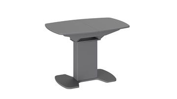 Кухонный раздвижной стол Портофино (СМ(ТД)-105.01.11(1)), цвет Серое/Стекло серое матовое LUX в Туле