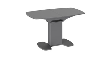 Стеклянный стол Портофино (СМ(ТД)-105.02.11(1)), цвет Серое/Стекло серое матовое LUX в Туле