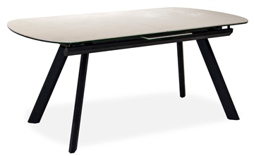 Керамический обеденный стол Шамони 3CQ 180х95 (Oxide Avorio/Графит) в Туле