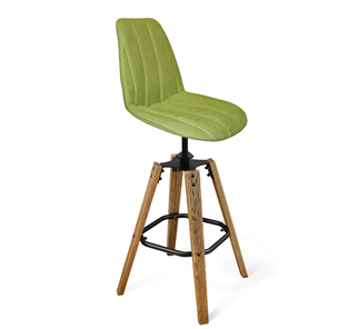 Барный стул SHT-ST29-C1/S93 (оливковый/брашированный коричневый/черный муар) в Туле