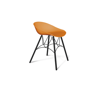 Кухонный стул SHT-ST19/S100 (оранжевый/черный муар) в Туле
