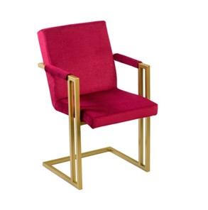 Обеденный стул Бруно, Золото/Аврора 11(бордовый) в Туле
