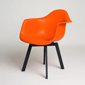Кухонный стул DSL 330 Grand Black (Оранжевый) в Туле