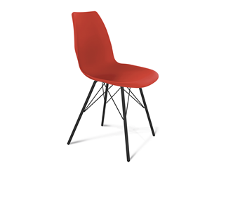 Обеденный стул SHT-ST29/S37 (красный ral 3020/черный муар) в Туле
