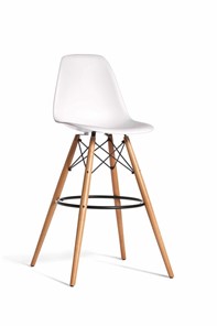 Барный стул derstuhl DSL 110 Wood bar (белый) в Туле