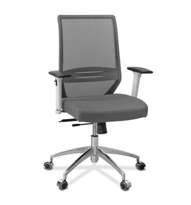 Офисное кресло для руководителя Aero lux, сетка/ткань TW / серая/серая TW в Туле