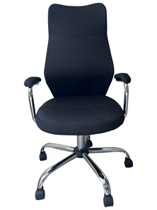 Кресло компьютерное C168 черный в Туле
