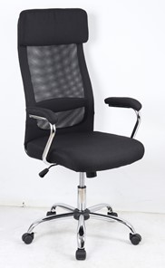 Кресло компьютерное VASSA BLACK (чёрный) в Туле