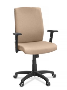 Кресло для руководителя Alfa A/MK/1D, ткань Bahama / бежевая в Туле