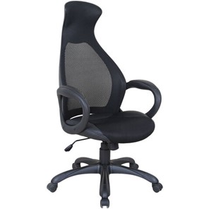 Кресло Brabix Premium Genesis EX-517 (пластик черный, ткань/экокожа/сетка черная)   531574 в Туле