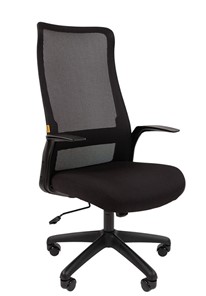 Кресло компьютерное CHAIRMAN 573, черное в Туле