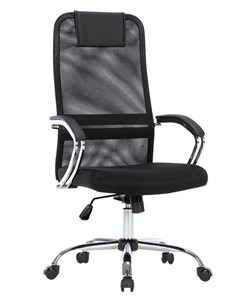 Компьютерное кресло CHAIRMAN CH612 Сетчатый акрил / Ткань стандарт / Экокожа, черный в Туле