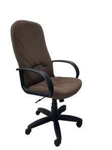 Кресло офисное Менеджер коричневый в Туле