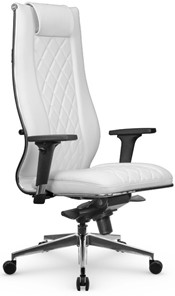 Кресло офисное МЕТТА L 1m 50M/2D Infinity Easy Clean мультиблок, нижняя часть 17839 белый в Туле