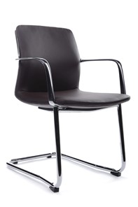 Кресло для офиса Plaza-SF (FK004-С11), темно-коричневый в Туле