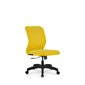 Кресло компьютерное SU-Mr-4/подл.000/осн.001 желтый в Туле