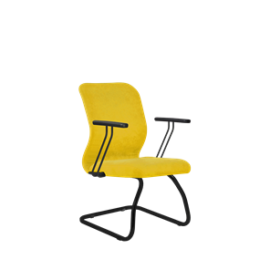 Кресло офисное SU-Mr-4/подл.109/осн.008 желтый в Туле