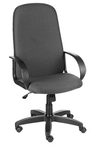 Офисное кресло ДамОфис Амбасадор JP15/1 серый ромбик в Туле