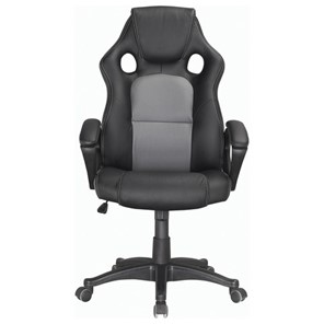Офисное кресло Brabix Rider Plus EX-544 КОМФОРТ (экокожа, черное/серое) 531582 в Туле