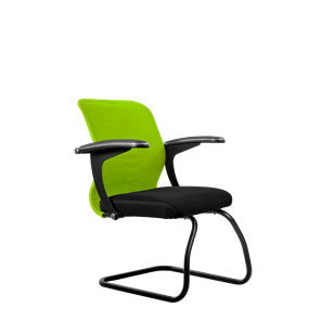 Офисный стул SU-M-4/подл.160/осн.008, Зеленый/Черный в Туле