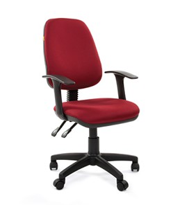Кресло компьютерное CHAIRMAN 661 Ткань стандарт 15-11 красная в Туле