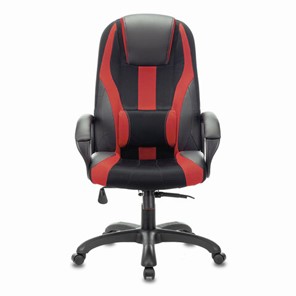 Компьютерное кресло Brabix Premium Rapid GM-102 (экокожа/ткань, черное/красное) 532107 в Туле