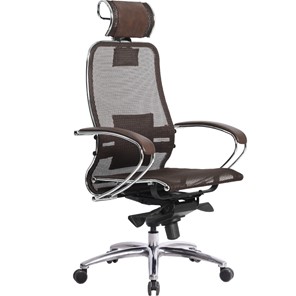 Кресло офисное Samurai S-2.04, темно-коричневый в Туле