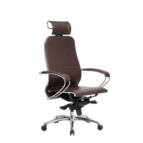 Кресло офисное Samurai K-2.04 темно-коричневый в Туле
