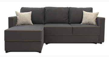 Угловой диван Jordan (Uno grey+Atrium01+Uno cottun) в Туле