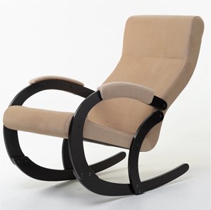 Кресло-качалка в гостиную Корсика, ткань Amigo Beige 34-Т-AB в Туле