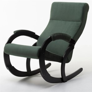 Кресло-качалка Корсика, ткань Amigo Green 34-Т-AG в Туле