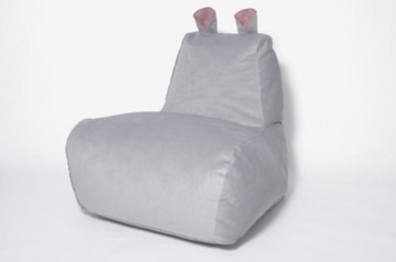 Кресло-мешок Бегемот серый в Туле
