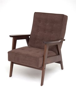 Кресло Элевуд Ретро (темный тон / RS32 - коричневый) в Туле