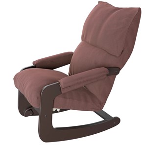 Кресло Трансформер Амадео ВСК №81 (каркас венге, сиденье коричнево-розовое) в Туле