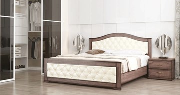 Кровать СВ-Стиль Стиль 3, 160х200, кожзам, с основанием в Туле