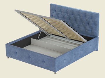 Двуспальная кровать Соня Афины 160х200 с подъемным механизмом и дном в Туле