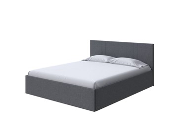 Кровать двуспальная Helix Plus 160х200, Рогожка (Savana Grey (серый)) в Туле