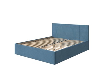 Кровать 2-спальная Helix Plus 180х200, Велюр (Monopoly Прованский синий (792)) в Туле