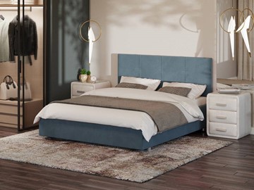 Кровать в спальню Proson Neo 180х200, Велюр (Monopoly Прованский синий (792)) в Туле