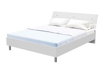 Кровать в спальню Rest 1, 180х200, ЛДСП (Белый) в Туле
