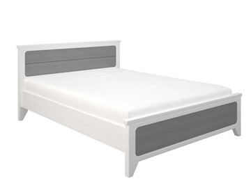 Двуспальная кровать Боринское Соня 1600, Белый/Серый в Туле