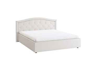Спальная кровать Верона 1,6 белый (экокожа) в Туле
